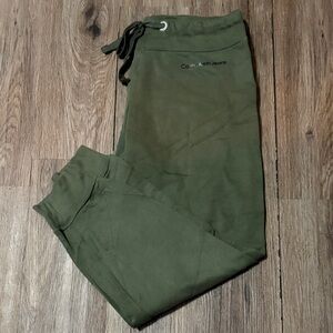 Calvin Klein Olive Green Sweatpants